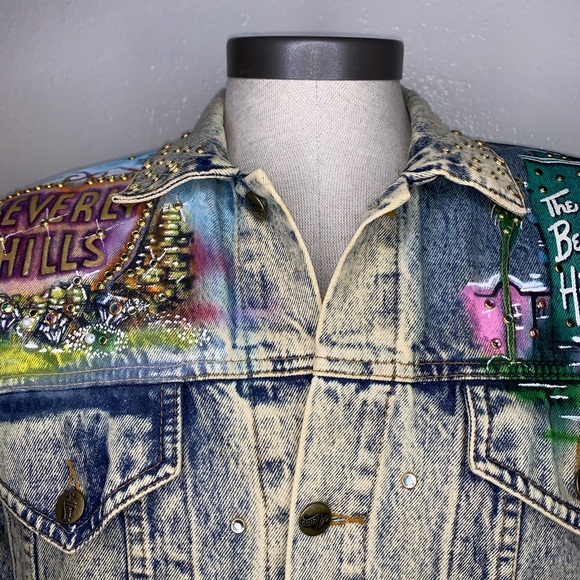 Rare Vintage Tony Alamo Beverly Hills Denim Jacket - Picture 10 of 14